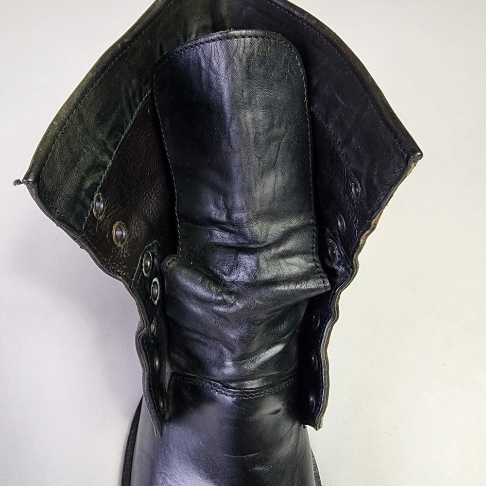 Buttero B1101 Black Leather Ankle Boots Made in Italy 41.5 - Picture 4 of 15